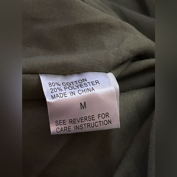 L'Pogee tiered maxi Ruffle Skirt Size medium NWT olive green boho gypsy festival - Picture 12 of 16